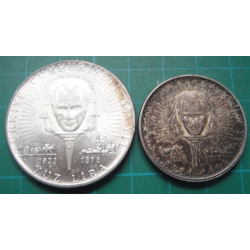 1973 Türkiye Cumhuriyeti 50.Yıl-50 ve 100 Lira