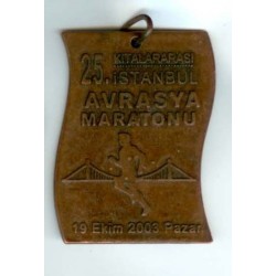 2003 AVRASYA MARATHON MEDALLION