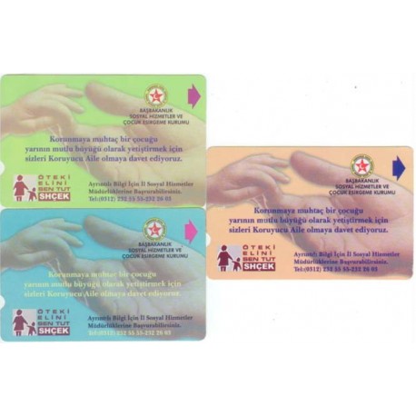 HOLD THE OTHER HAND-CHILD PROTECTION AGENCY PHONE CARD
