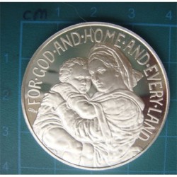 1974 WOMANS CHRISTIAN TEMPERANCE gümüş madalyon
