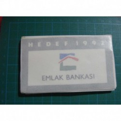 Emlak Bankası hedef 1992 yapışkan kartları