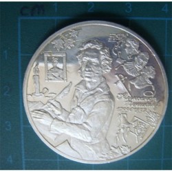 1999 Rus Gümüş 3 Roubles A.Puchkin