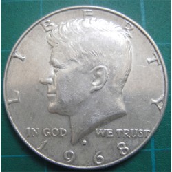 1968 Amerika Yarım Dolar