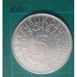 1969 Almanya 5 Mark
