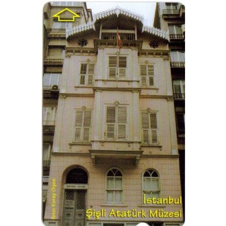 ISTANBUL SISLI  ATATURK MUSEUM PHONECARD