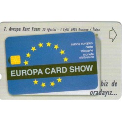 THE 7TH EUROPA CARD SHOW PHONE CARD