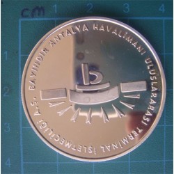 1998 ANTALYA HAVAALANI AÇILIŞ BAYINDIR MADALYONU