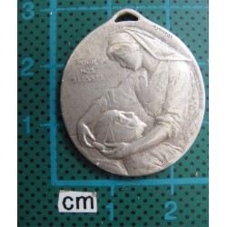 1914-1915 Fransız Gümüş Madalyon