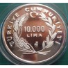 1986 Mexico Football Silver Coin