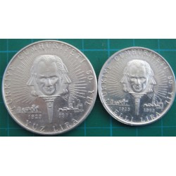 1973 Türkiye Cumhuriyeti 50. Yıl -50 ve 100 Lira Set